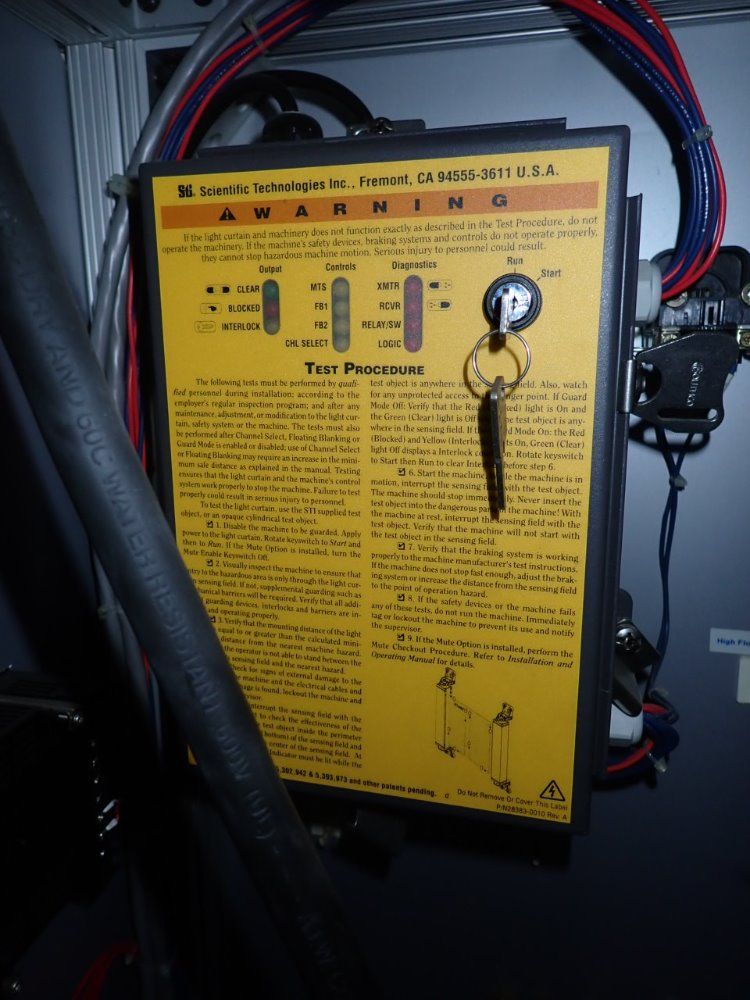 Renzur Machine Inc Auto Rotational Vmv Tester