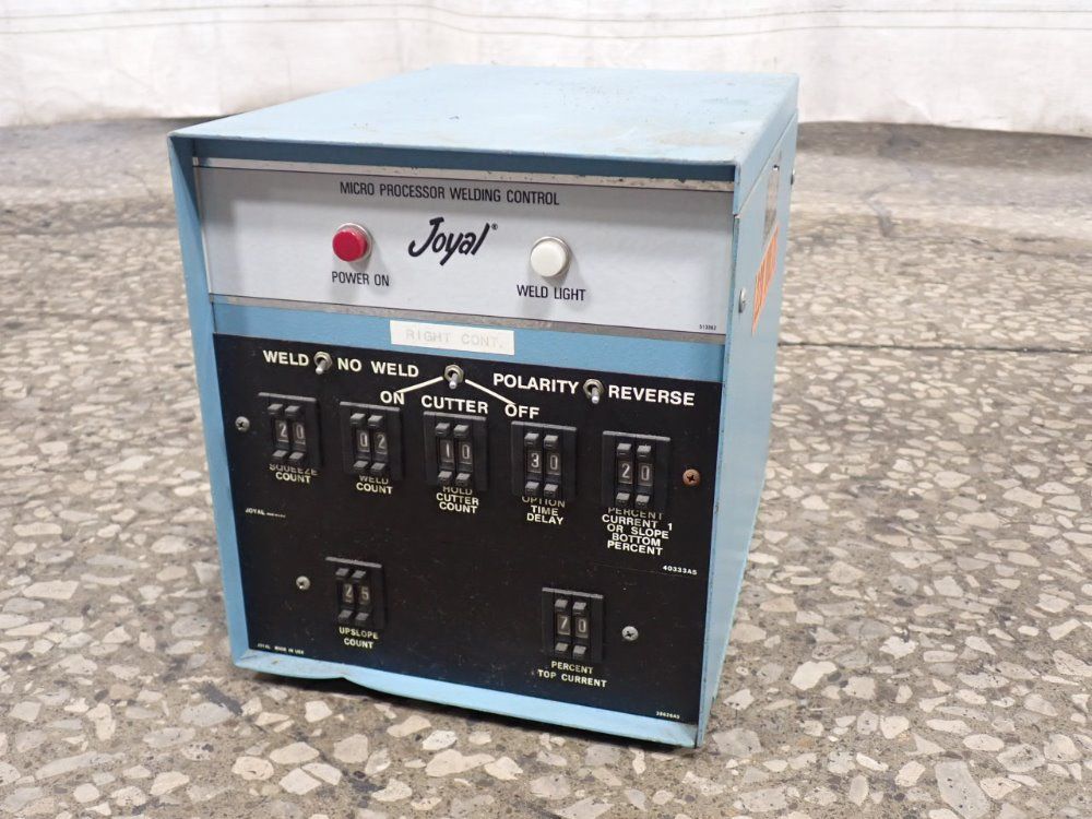 Joyal Micro Processor Welding Control