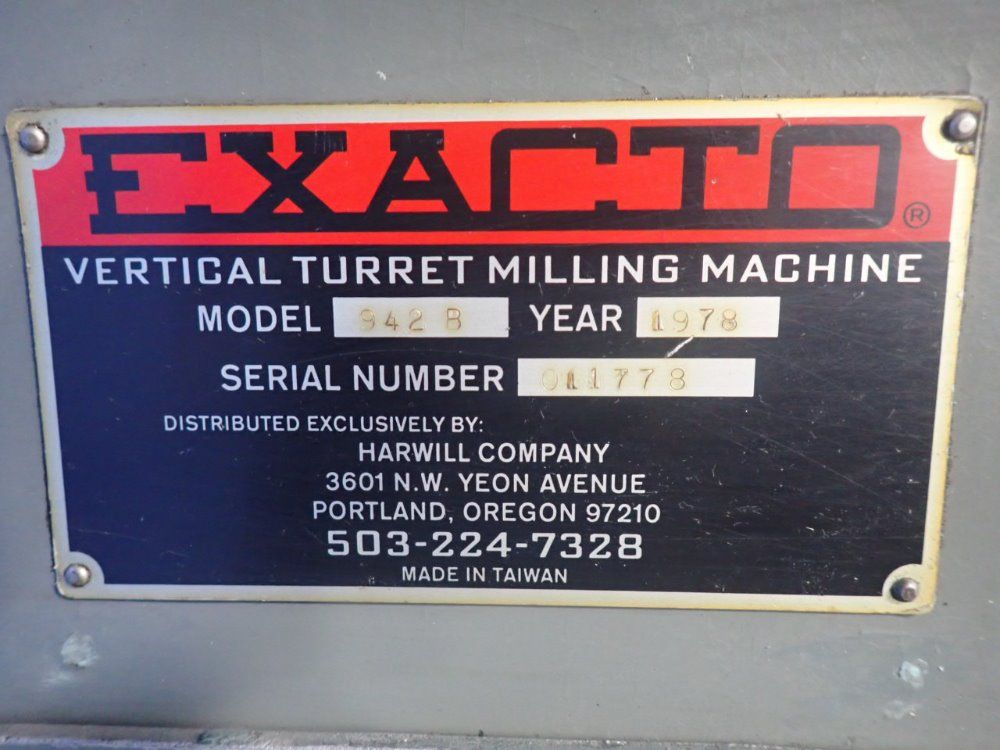 Eacto Vertical Mill