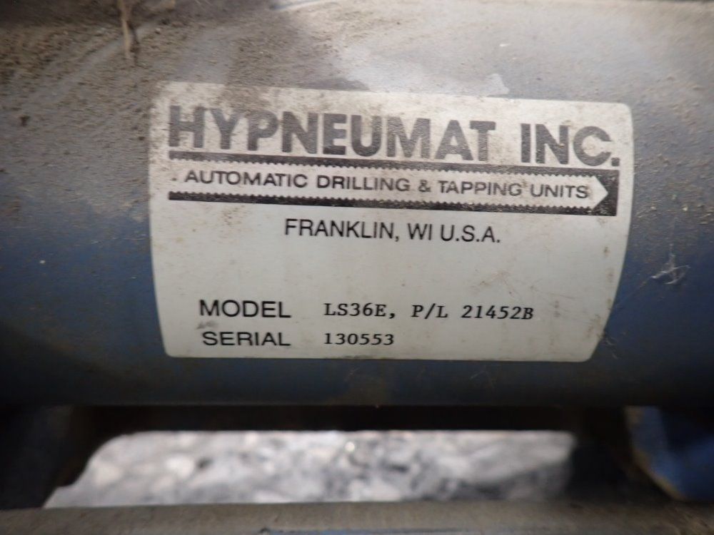 Hypneumat Inc Drill/tapping Unit