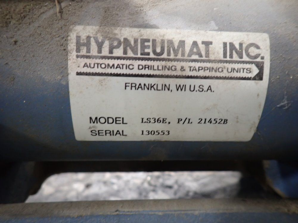 Hypneumat Inc Drill/tapping Unit
