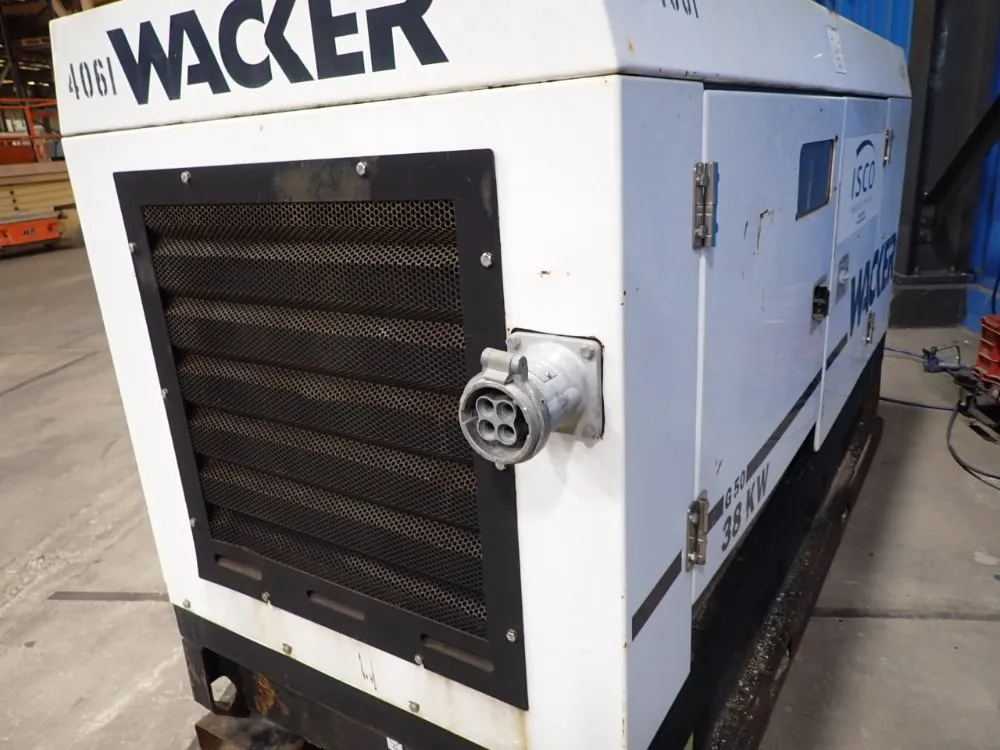 Wacker 38 Kw Diesel Generator - G50