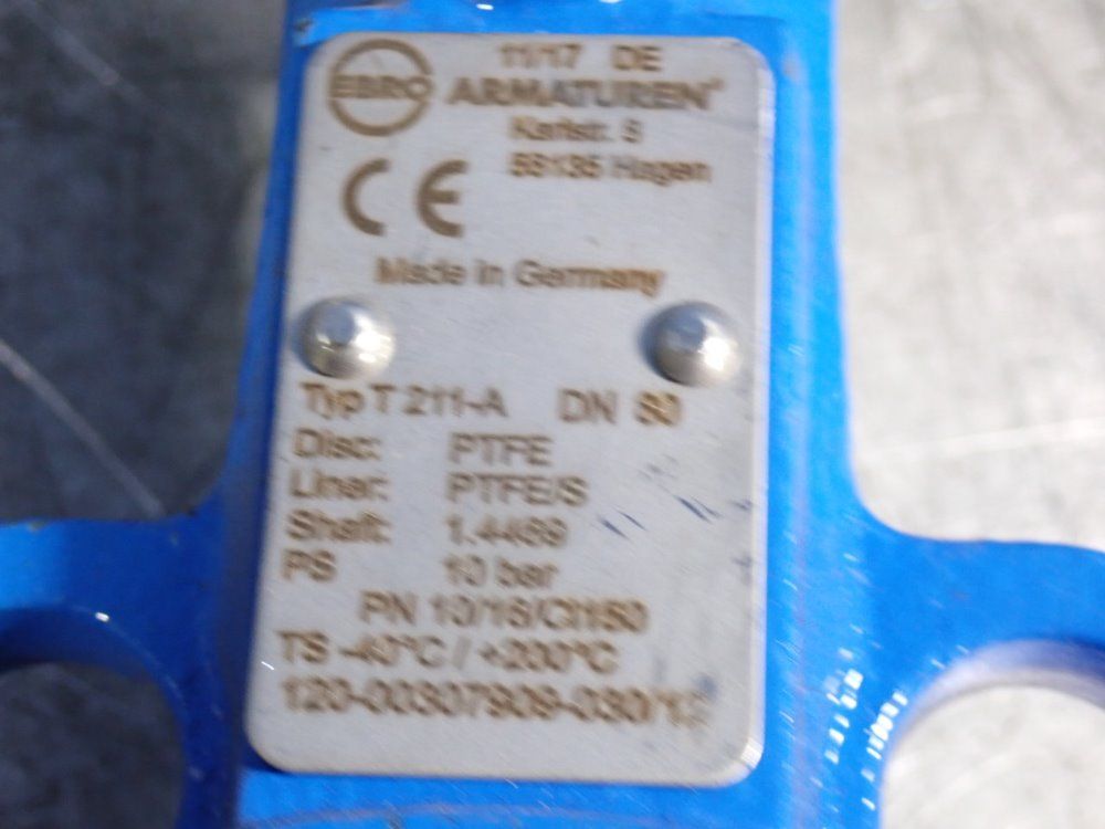 Ebro Butterfly Valve