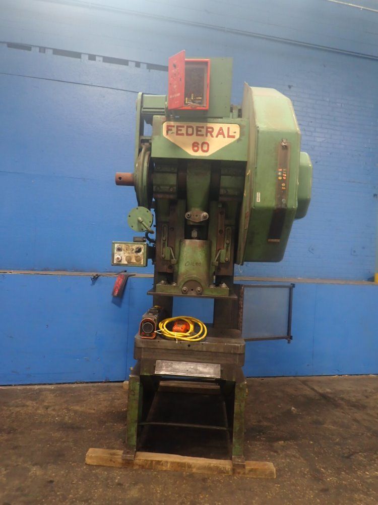 Federal Press Company 60 Ton/21"w X 32"l Bed Press
