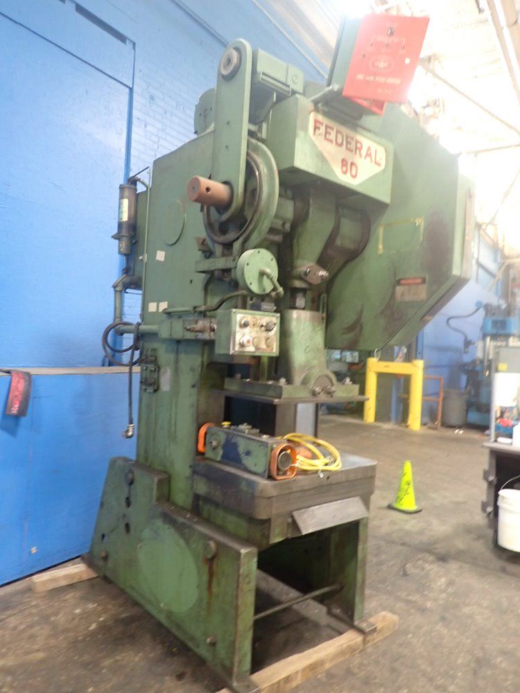 Federal Press Company 60 Ton/21"w X 32"l Bed Press