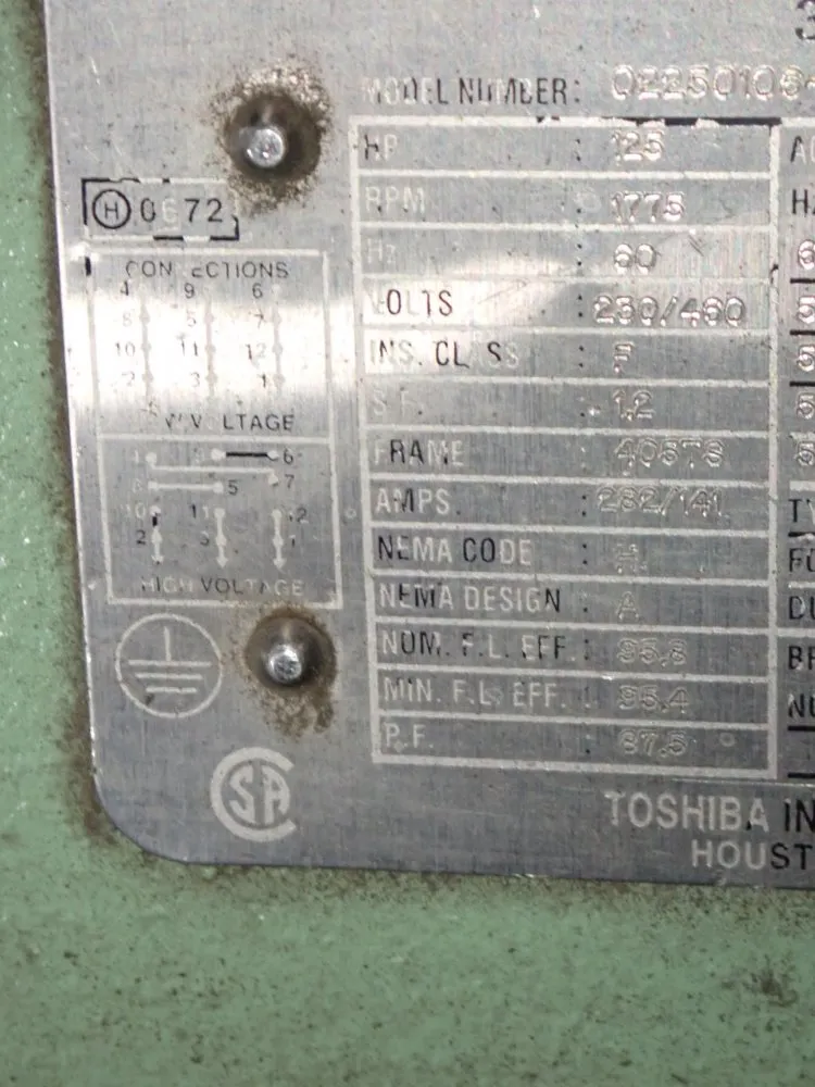 Sullair 125 Hp Ts-20-125hw/c Air Compressor - Ts-20-125hw/c