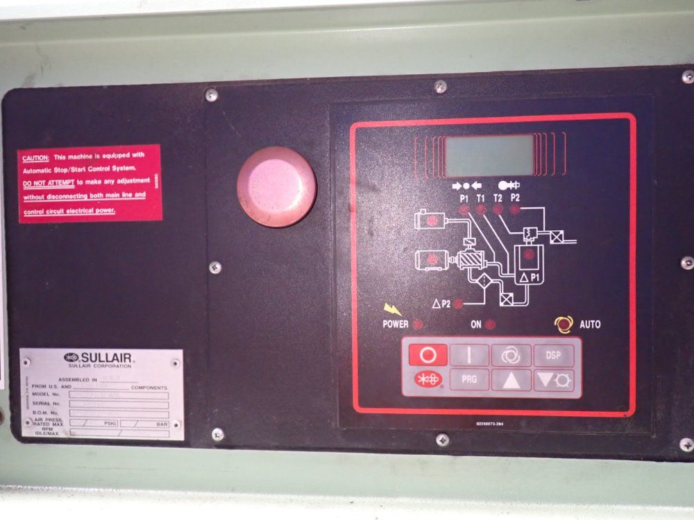Sullair 125 Hp Ts-20-125hw/c Air Compressor - Ts-20-125hw/c