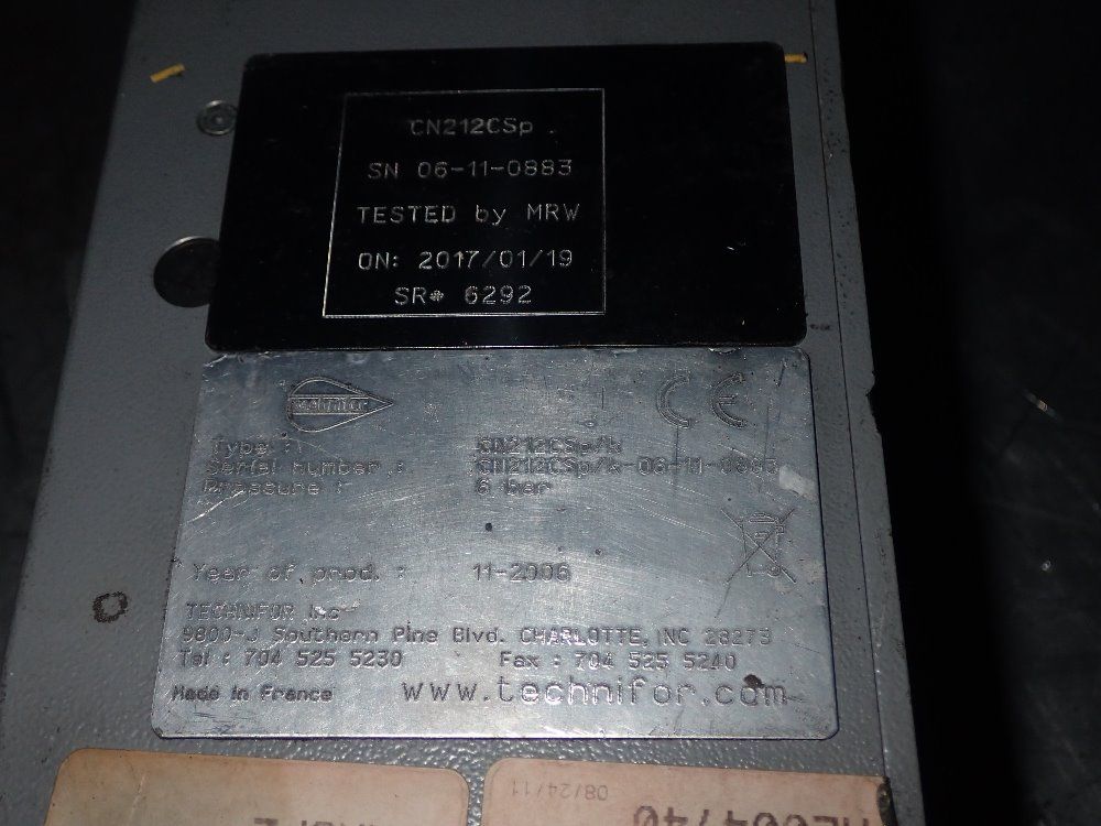 Technifor Pneumatic Stamping/marking Machine - Cn212csp