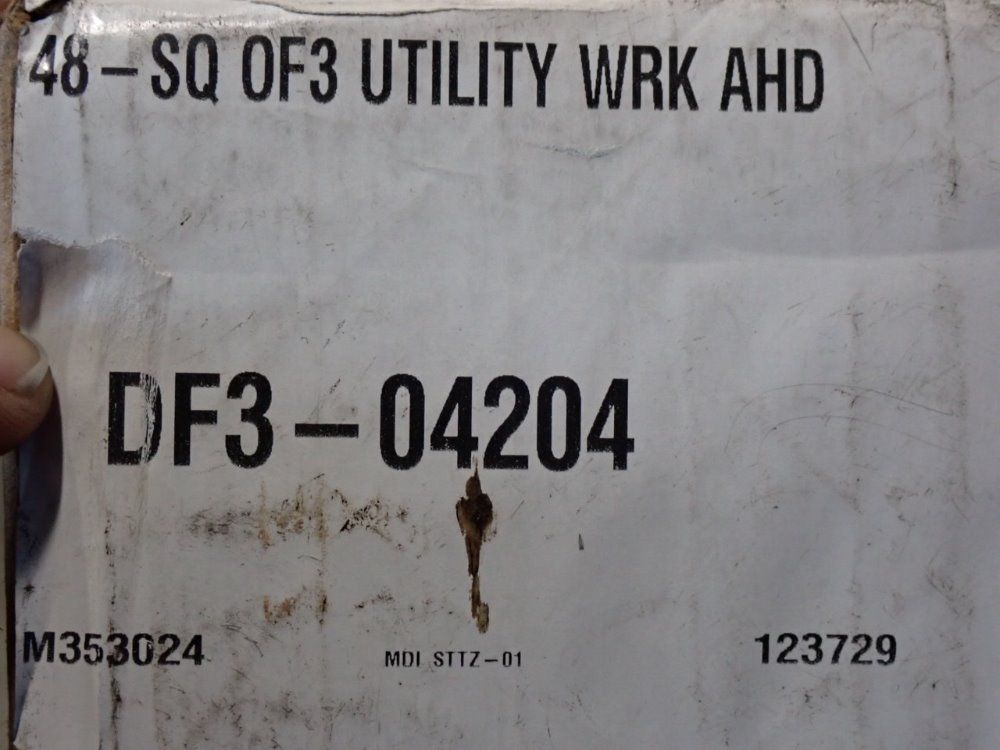 Mdi Utility Work Ahead Traffic Controll Roll Up Sign