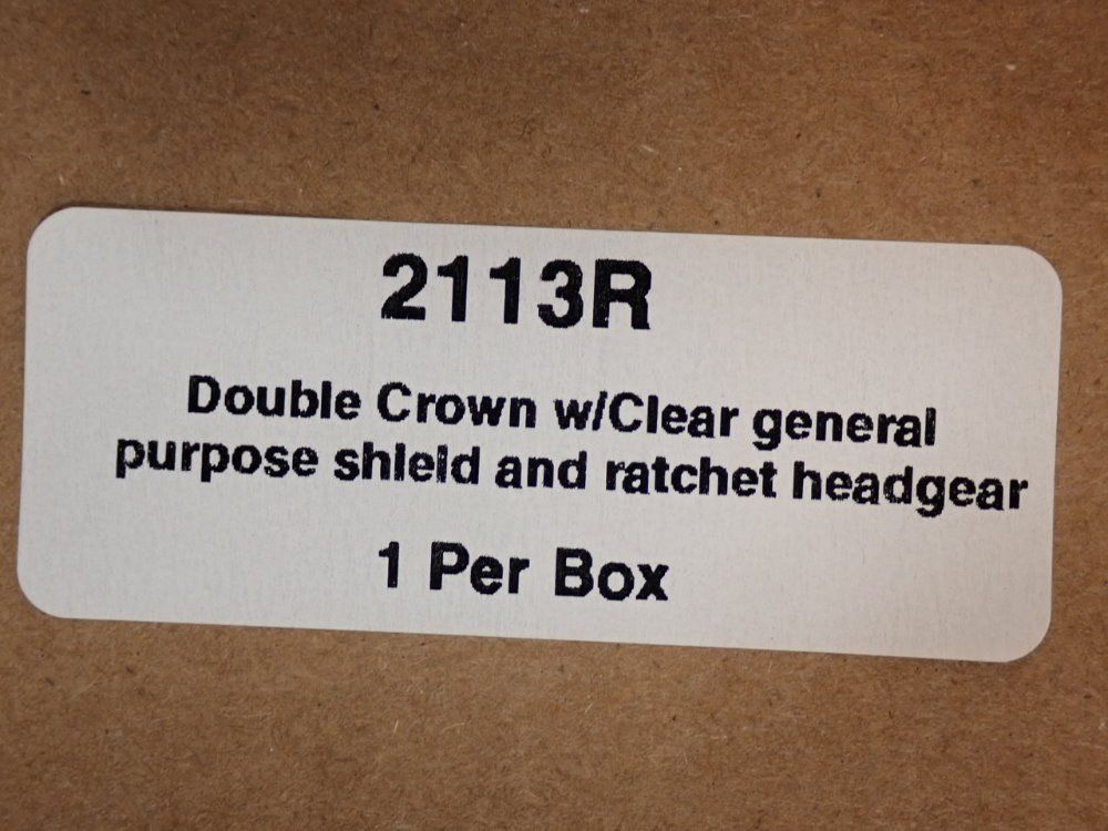 Goberon Double Crown W Clear General Purpose Shield And Ratchet - 2113r