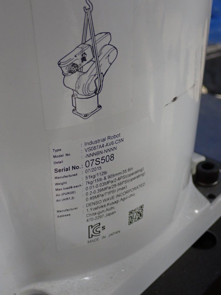 Denso Robot - Vs087a4-av6-c5n