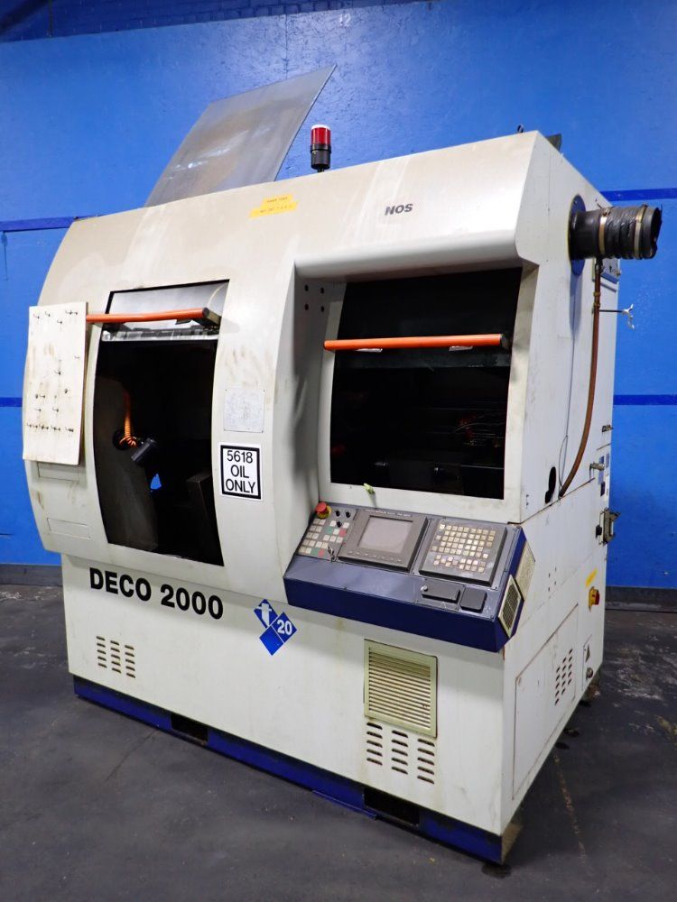 Tornos Deco-2000/20 Cnc Swiss Lathe - Deco-2000/20