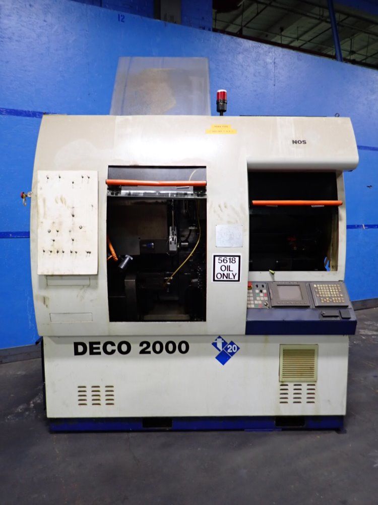 Tornos Deco-2000/20 Cnc Swiss Lathe - Deco-2000/20