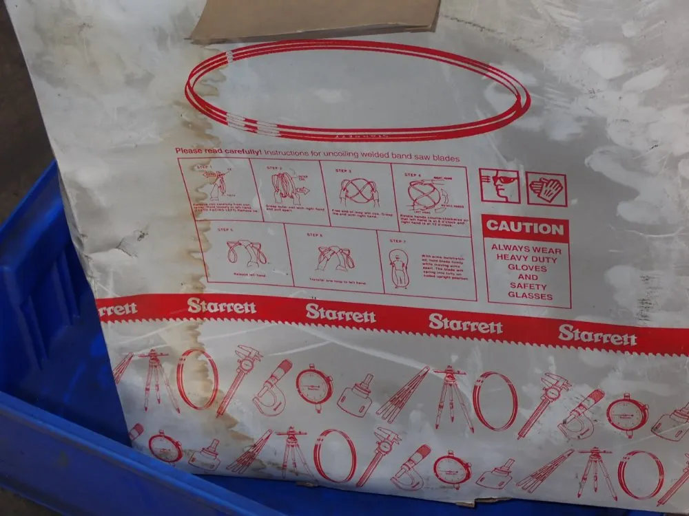 Starrett Band Saw Blades