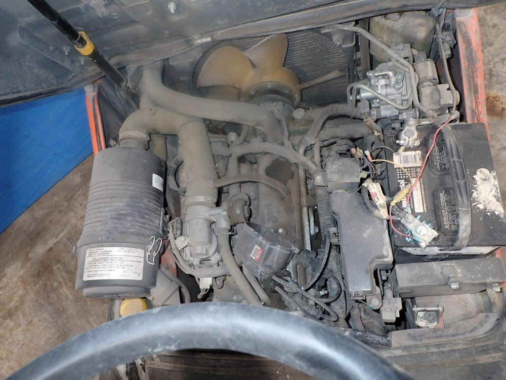 Toyota 2500 Lb Propane Forklift - 8fgcu15