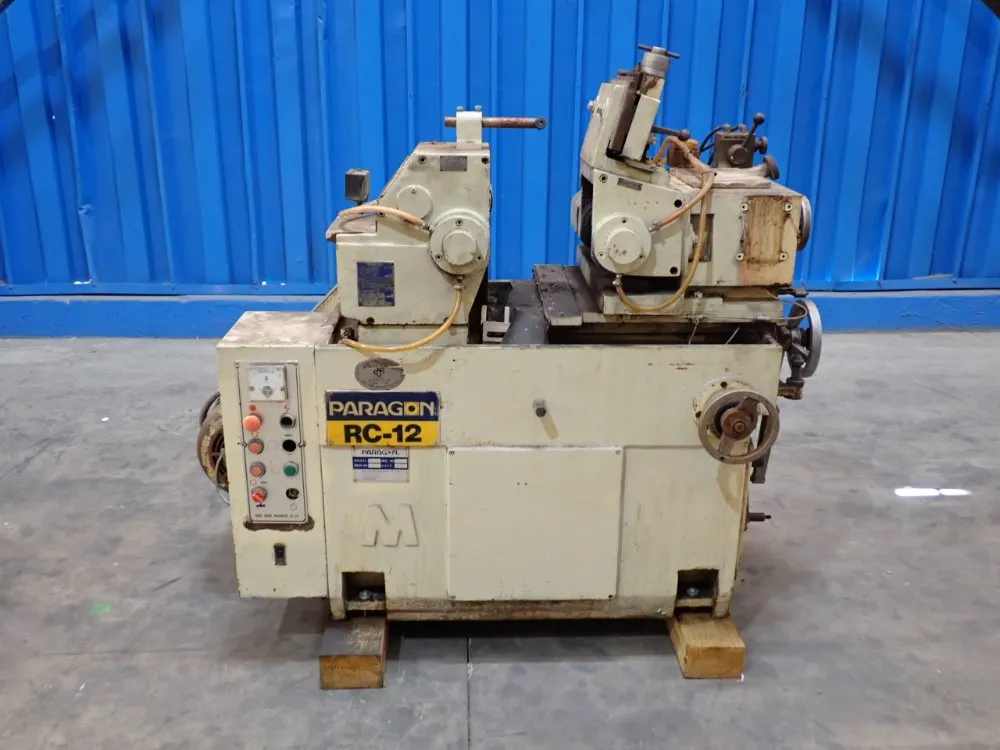 Paragon 7.5hp/5.5kw/10a/11x21 Centerless Grinder - Rc-12