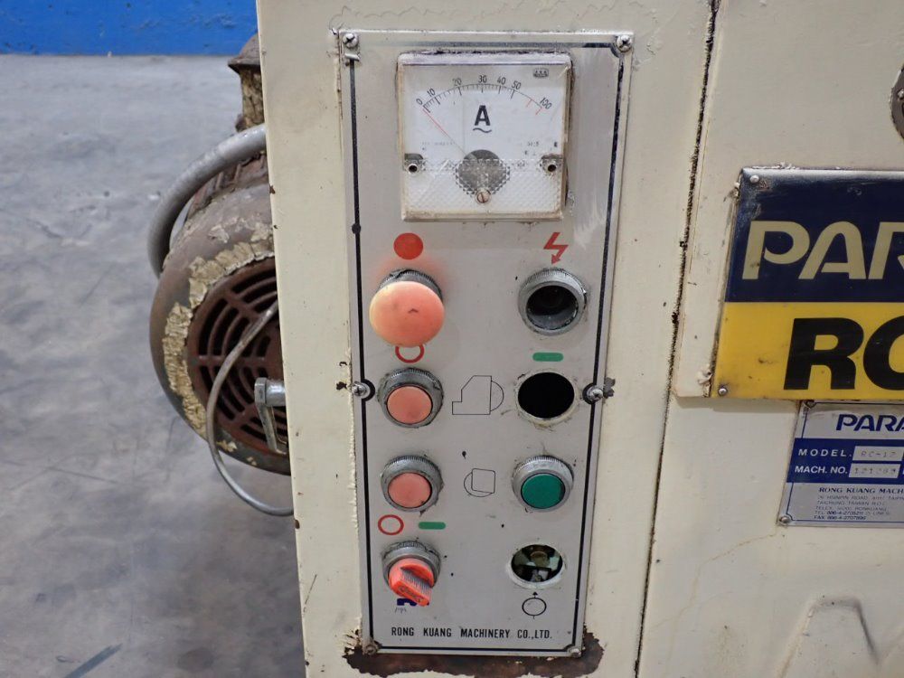 Paragon 7.5hp/5.5kw/10a/11x21 Centerless Grinder - Rc-12