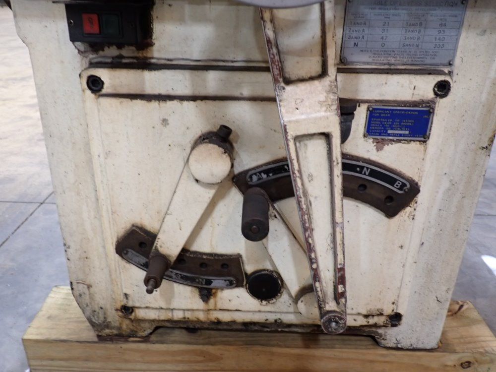 Paragon 7.5hp/5.5kw/10a/11x21 Centerless Grinder - Rc-12