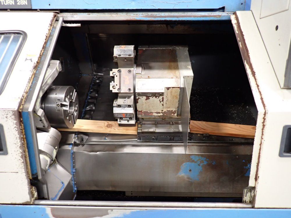 Mazak Qt28h Chukers Cnc Lathe - Qt28h Chukers