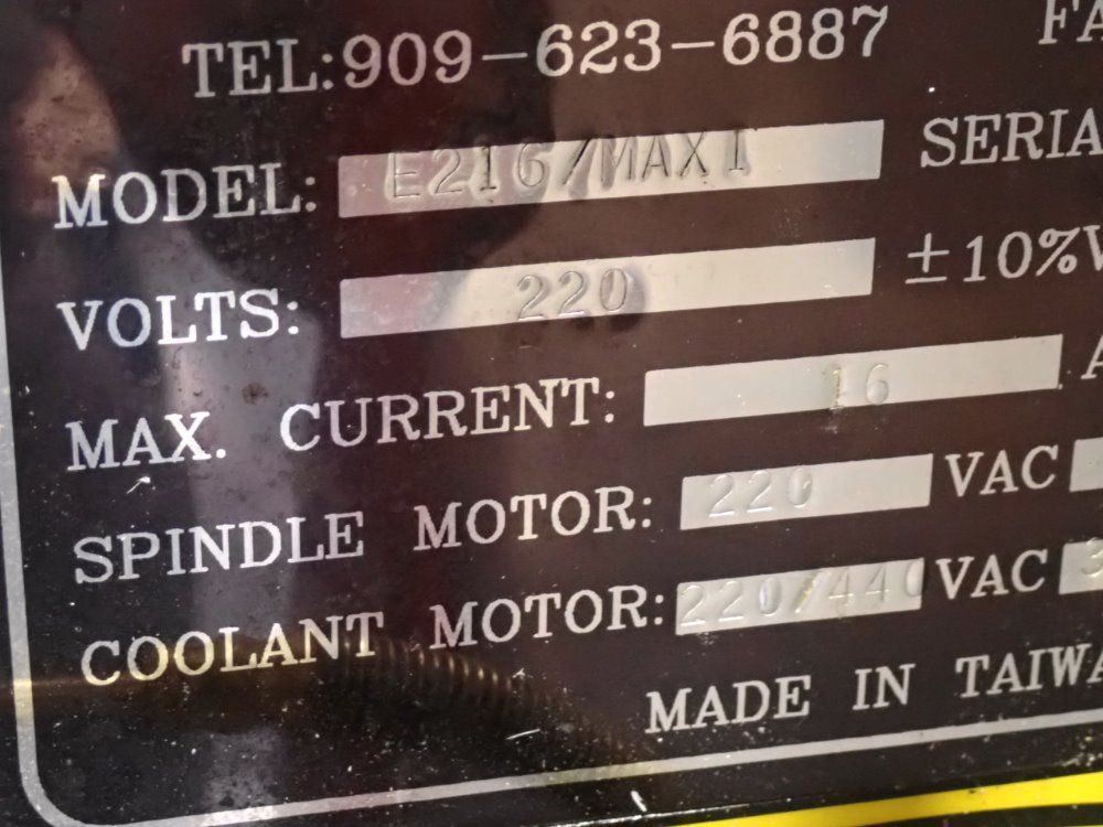 Atrump 7.5hp/16a/35x14 Cnc Vertical Machining Center - E216/max I