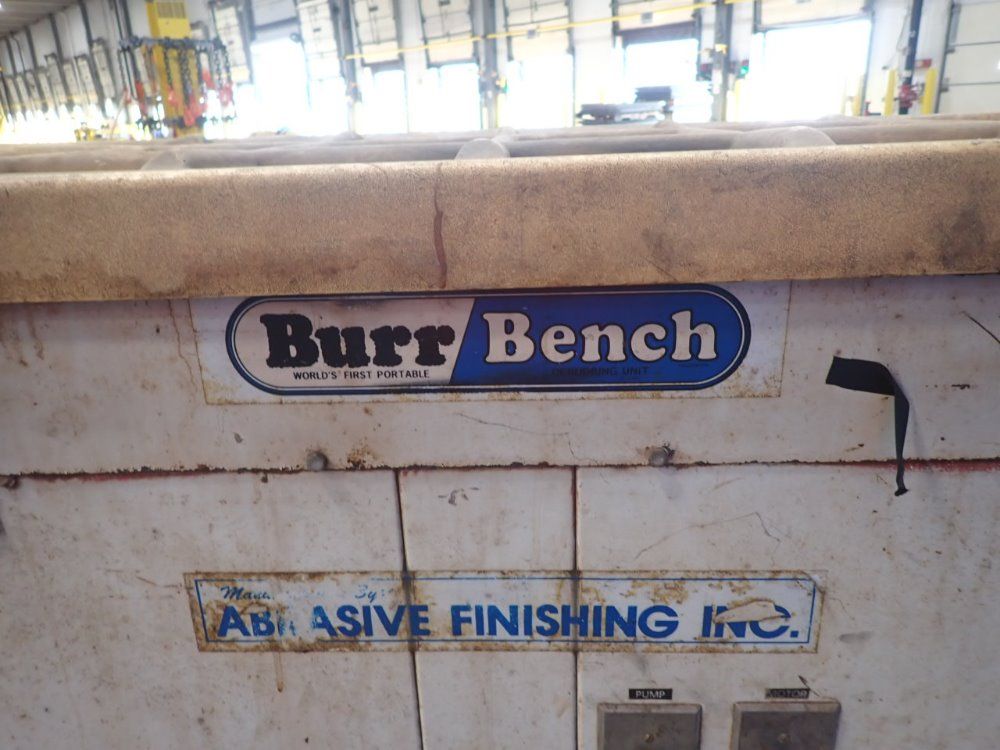Abrasive Finishing Inc. Deburring Unit - Burr Bench