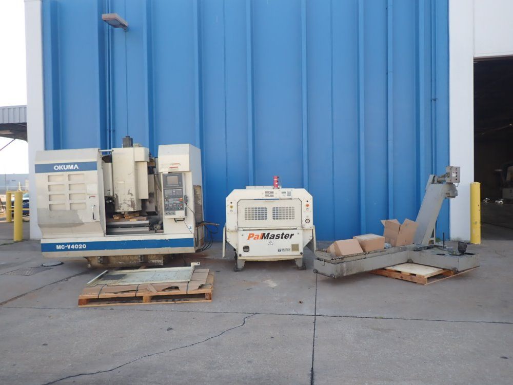 Okuma Cnc Vertical Machining Center With Pallet Changer