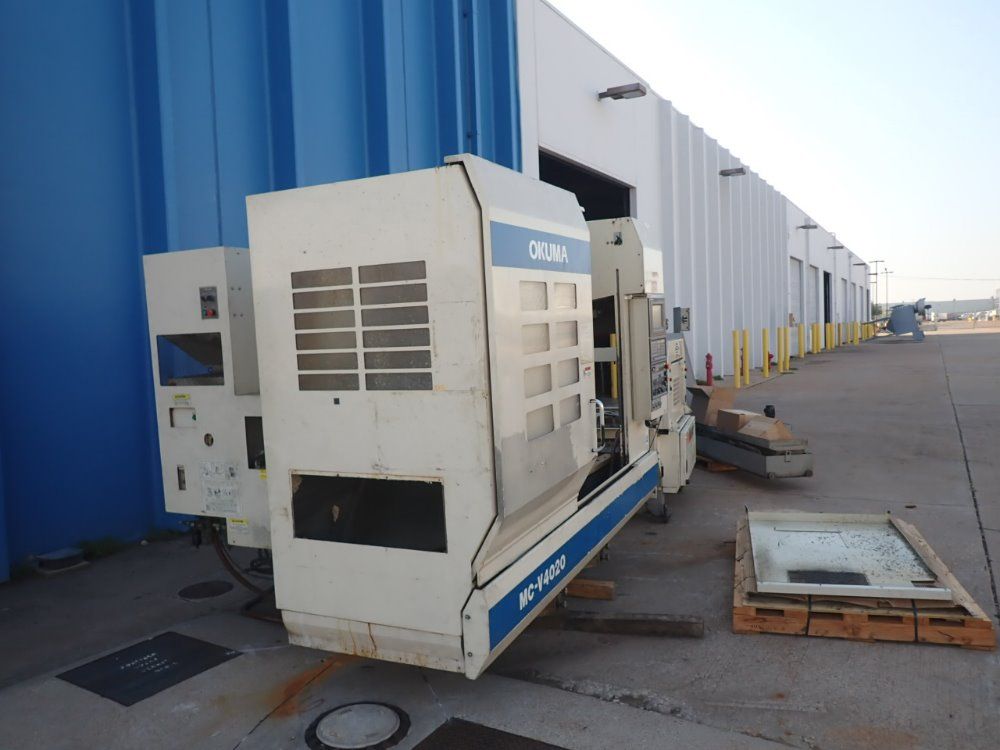 Okuma Cnc Vertical Machining Center With Pallet Changer