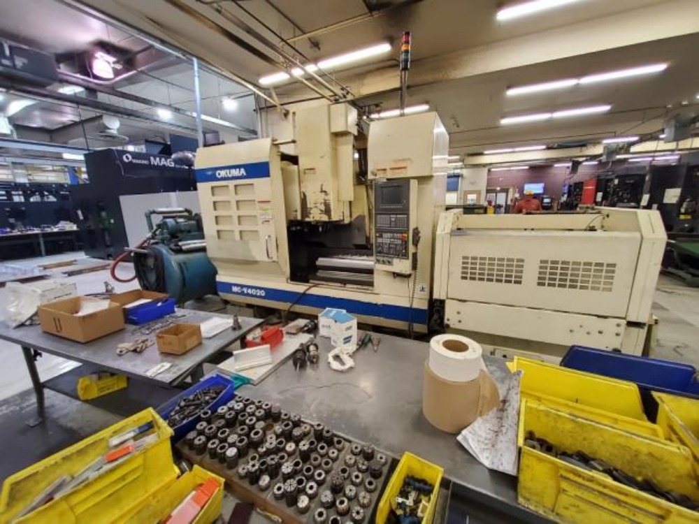 Okuma Cnc Vertical Machining Center With Pallet Changer