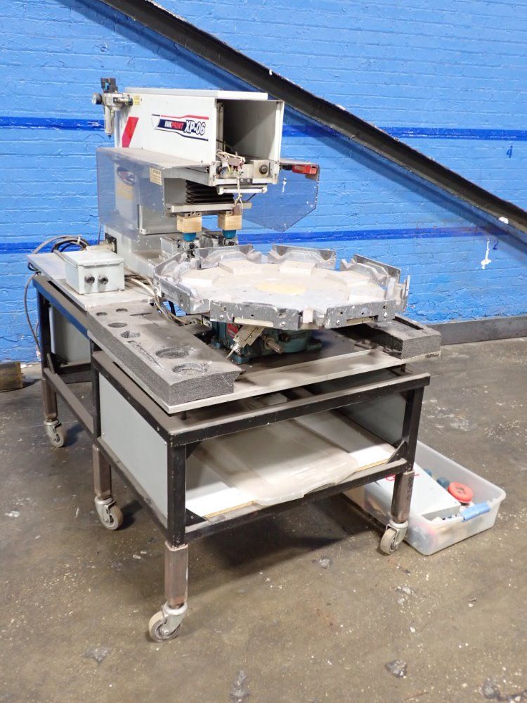 Comec 8 Position Table Pad Printer - Inkprint Xp-06/60lpe10e130