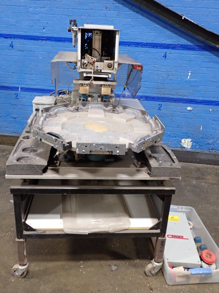 Comec 8 Position Table Pad Printer - Inkprint Xp-06/60lpe10e130