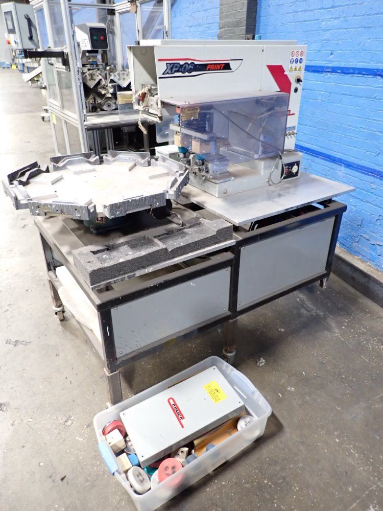 Comec 8 Position Table Pad Printer - Inkprint Xp-06/60lpe10e130