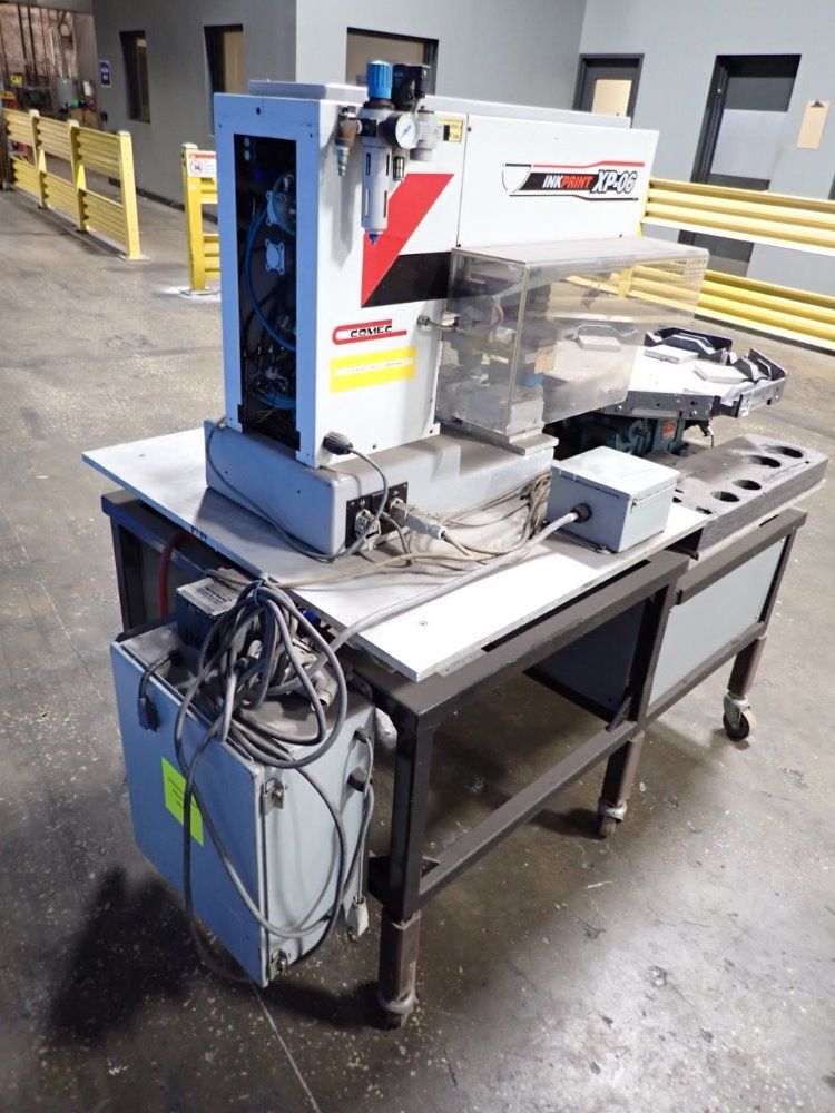 Comec 8 Position Table Pad Printer - Inkprint Xp-06/60lpe10e130