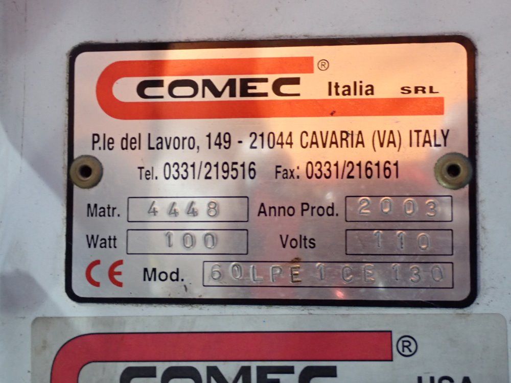 Comec 8 Position Table Pad Printer - Inkprint Xp-06/60lpe10e130