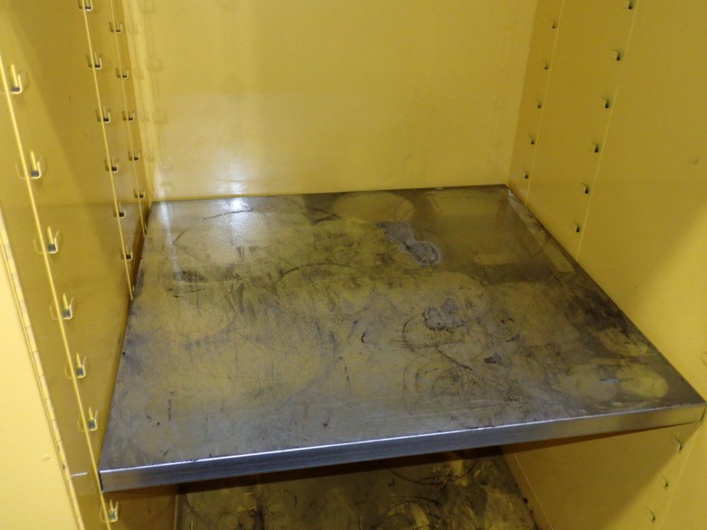 Justrite 3 Shelves/60 Gallon Flammable Safety Cabinet - 896000/sure-gripex