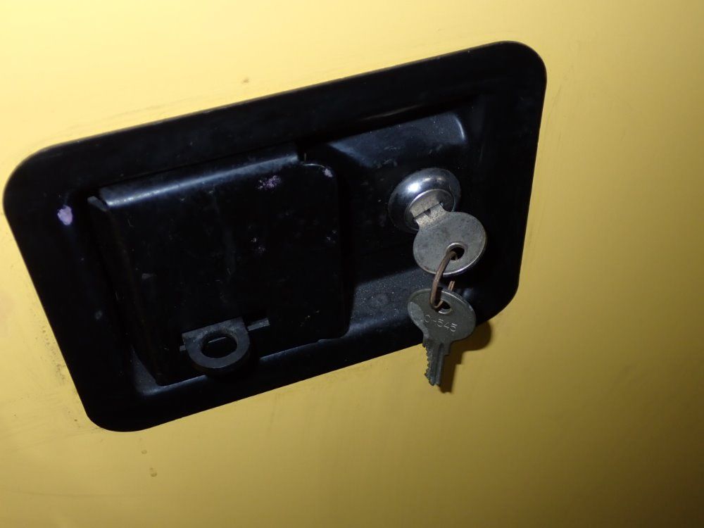 Justrite 3 Shelves/60 Gallon Flammable Safety Cabinet - 896000/sure-gripex