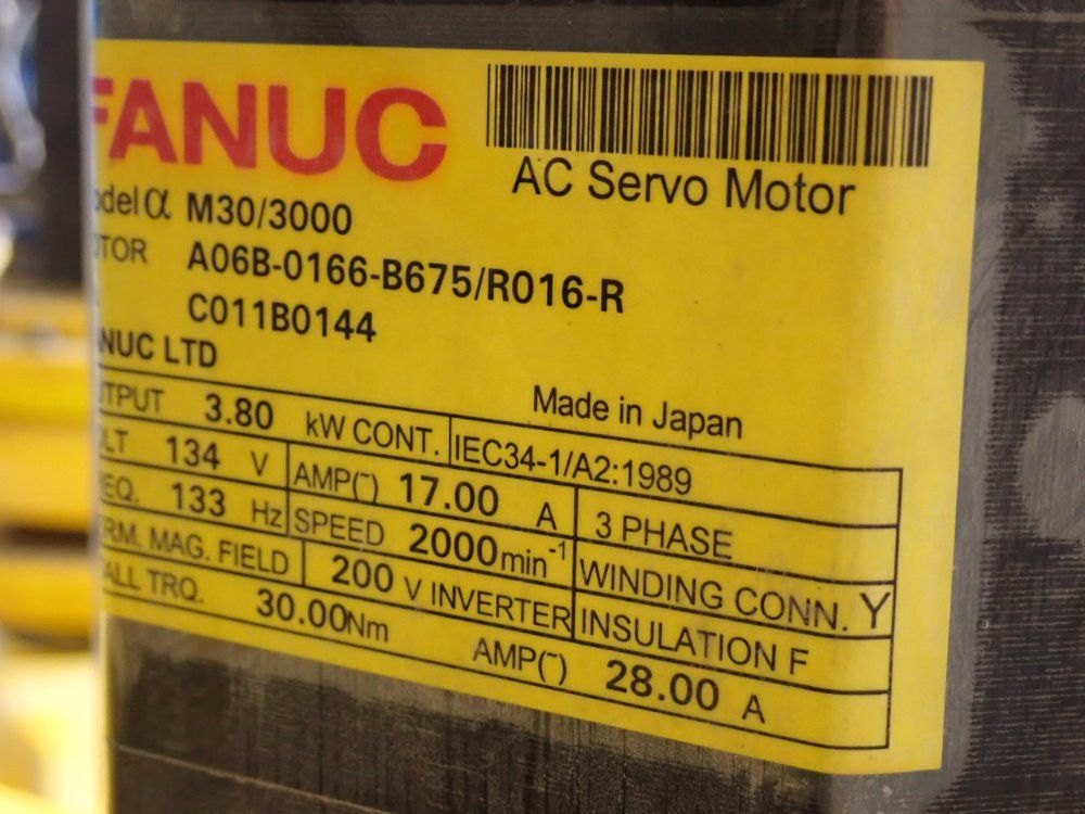 Fanuc Ltd 17a/3.8kw Robot M-410ihw - A05b-1037-b212