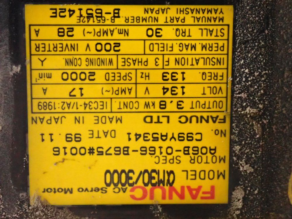 Fanuc Ltd 17a/3.8kw Robot M-410ihw - A05b-1037-b212