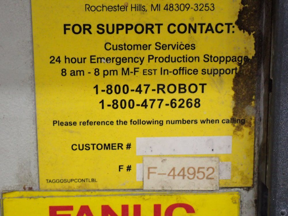 Fanuc Ltd 17a/3.8kw Robot M-410ihw - A05b-1037-b212