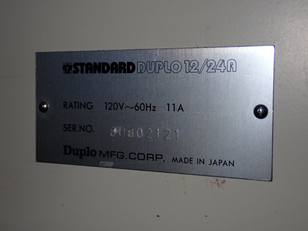 Standard Duplo 12 Slots Paper System Collator - Duplo12/24a