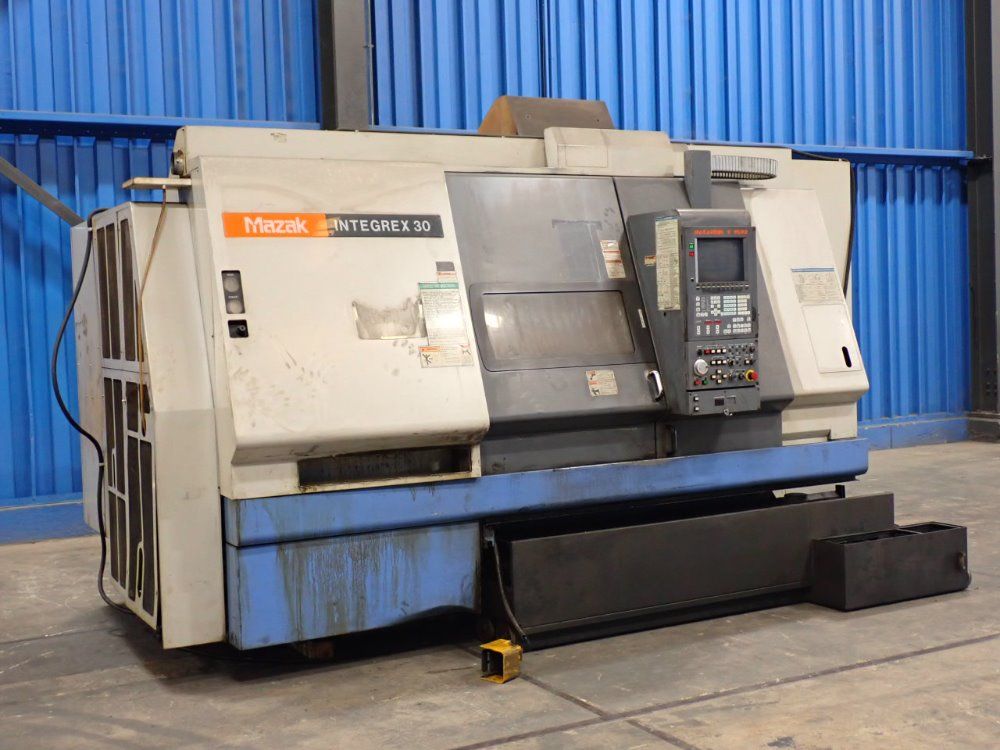 Yamazaki Mazak Corp 141a/35ka/50"/24" Cnc Lathe - Integrex 30