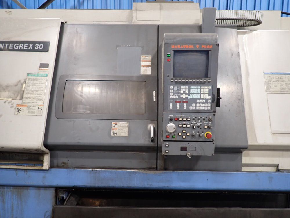 Yamazaki Mazak Corp 141a/35ka/50"/24" Cnc Lathe - Integrex 30