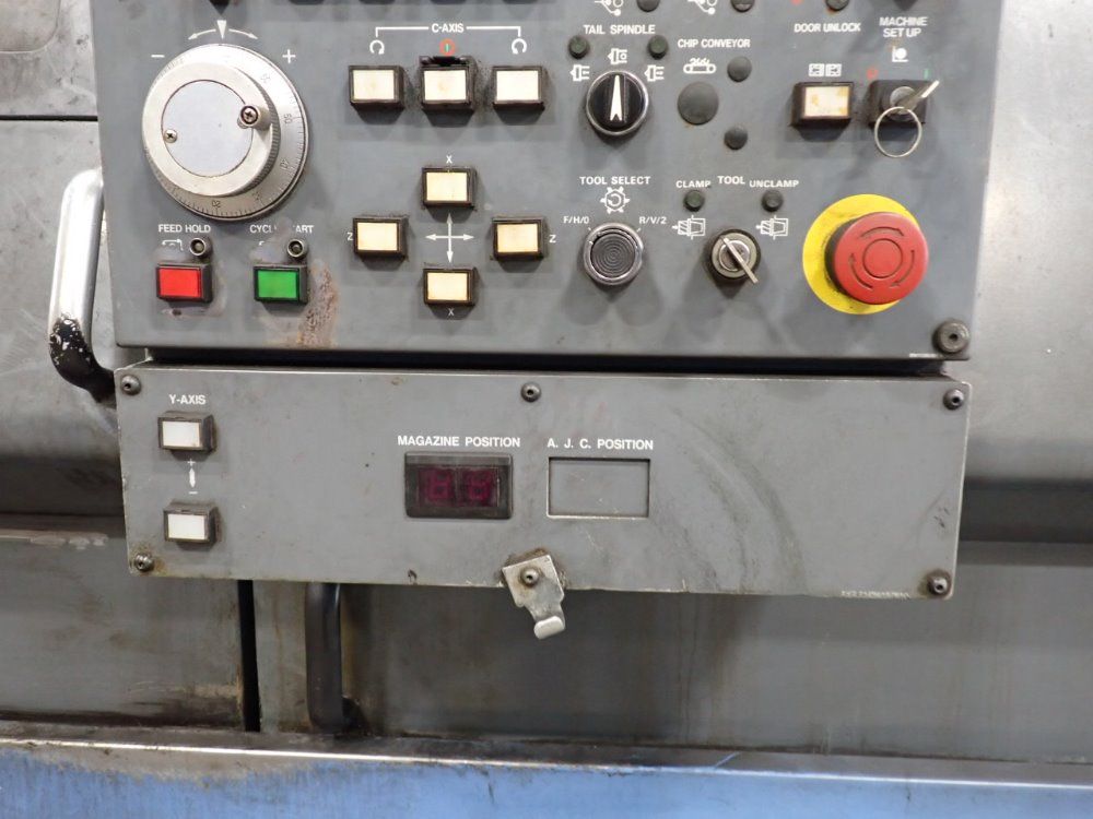 Yamazaki Mazak Corp 141a/35ka/50"/24" Cnc Lathe - Integrex 30