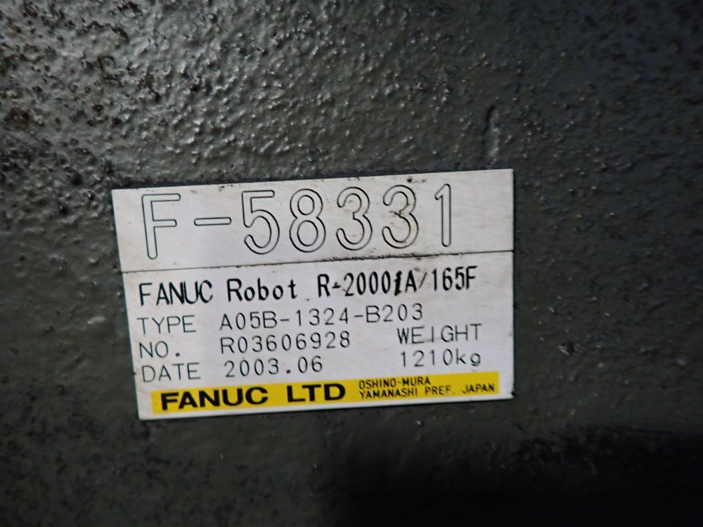 Fanuc R-2000ia Robot - R-2000ia 165f