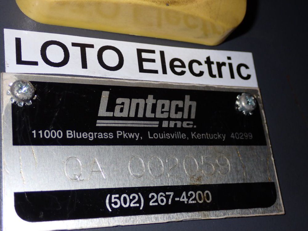 Lantech 80" X 120" Stretch Wrapper