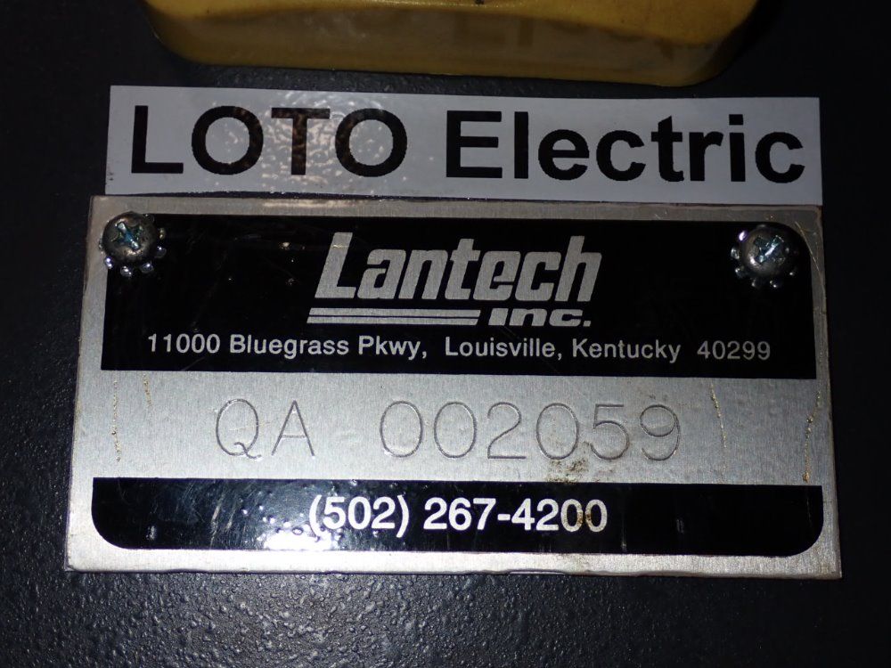 Lantech 80" X 120" Stretch Wrapper