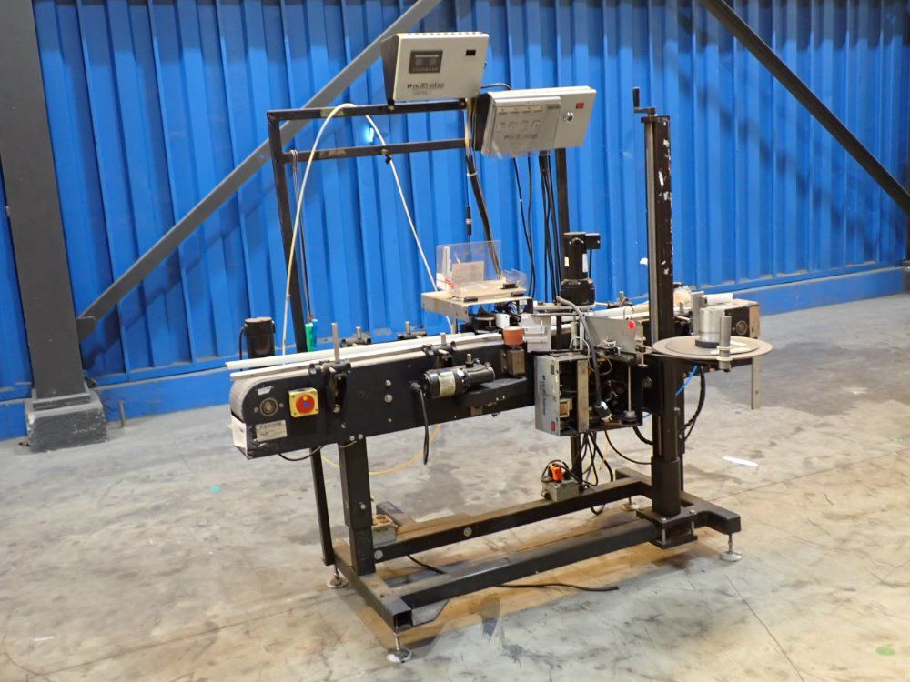 Autolabe Automatic Wipeon  Label Pplicator