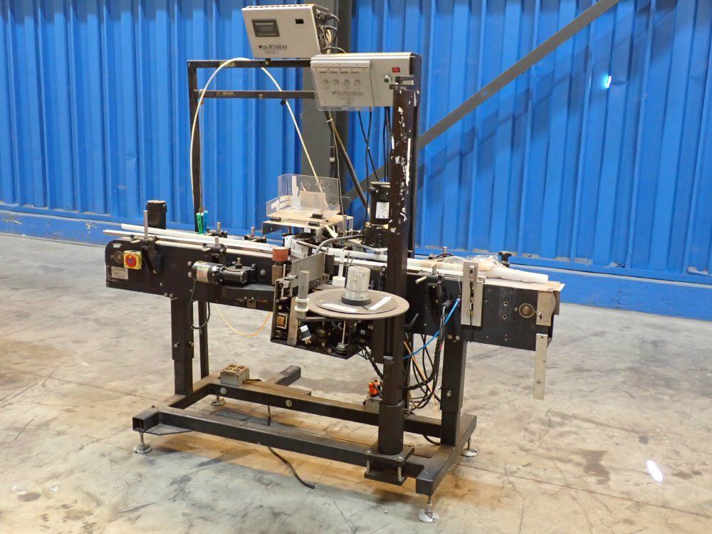 Autolabe Automatic Wipeon  Label Pplicator