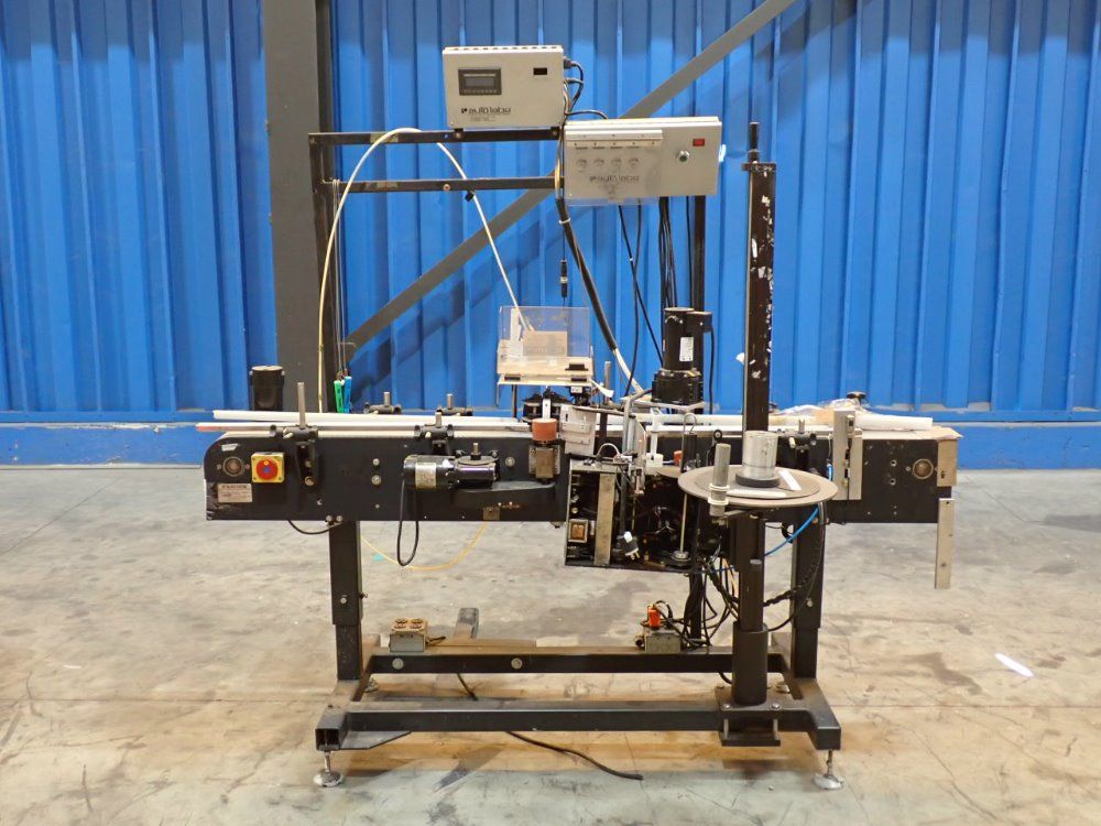 Autolabe Automatic Wipeon  Label Pplicator