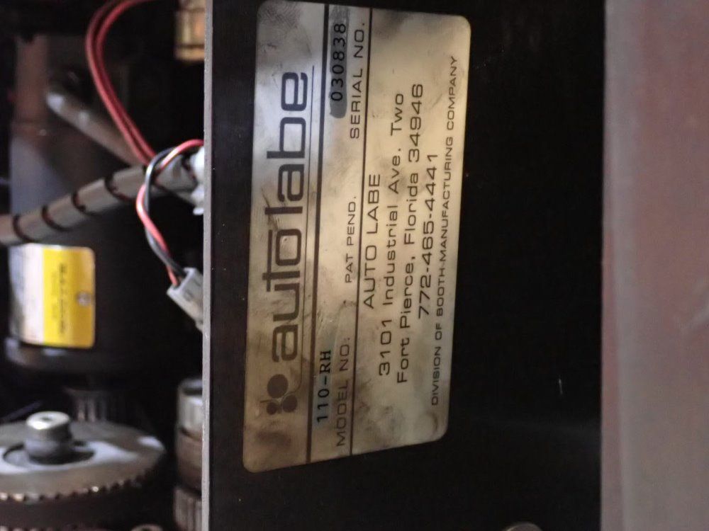 Autolabe Automatic Wipeon  Label Pplicator