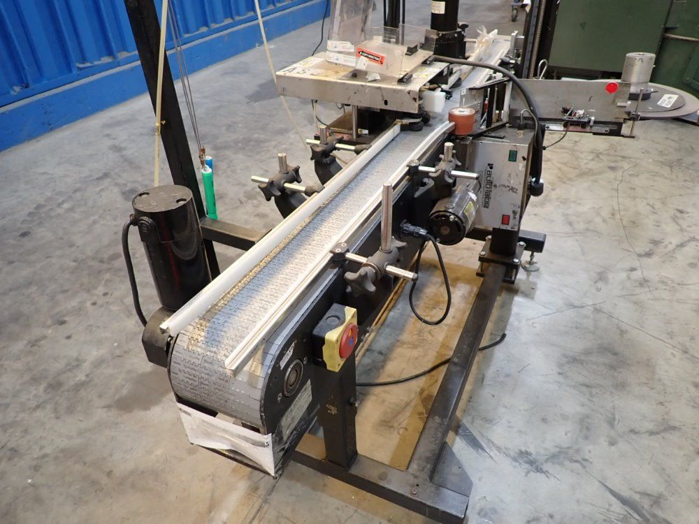 Autolabe Automatic Wipeon  Label Pplicator